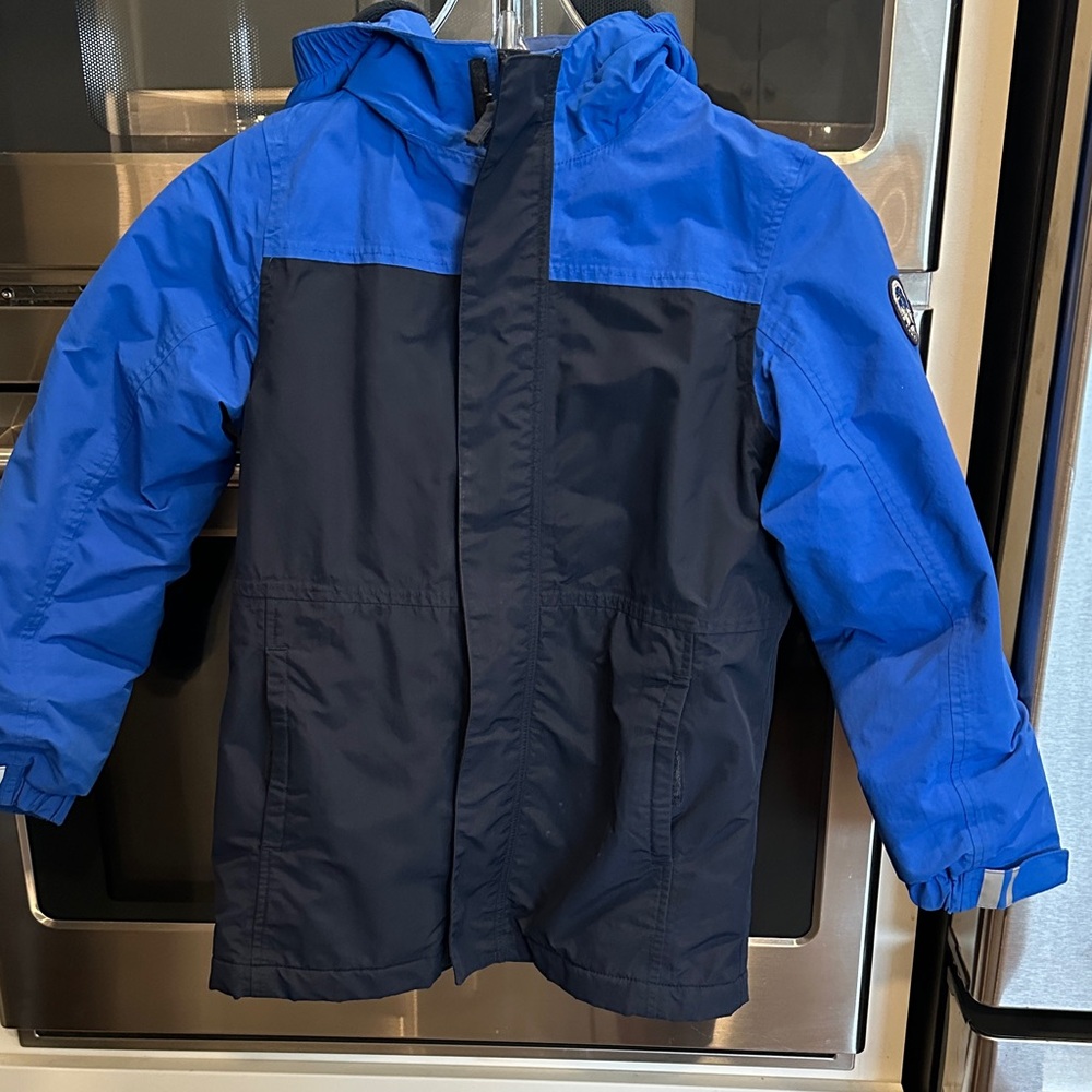 Lands’ End Kids Blue and Black Jacket